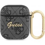 Guess 4G Script PC/PU Pouzdro pro Apple AirPods 1/2 GUA24GSMK – Zboží Živě