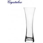 Crystalex Skleněná váza, 7 x 19,5 cm – Zboží Dáma