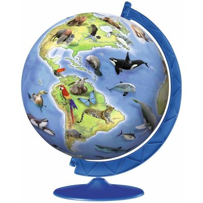 Ravensburger 3D puzzleball Ohrožené druhy 180 ks – Zboží Dáma
