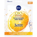 Nivea Q10 Plus C Anti-Wrinkle + Energy 10 minutová textilní pleťová maska 1 ks – Zboží Dáma
