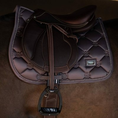 Equestrian Stockholm Podsedlová dečka Dark Violet – Zboží Dáma