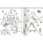 Velké samolepky a omalovánky pro malé ruce Jednorožci – Zboží Dáma