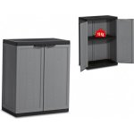 Keter JOLLY LOW skříňka šedá – Sleviste.cz