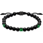 Fossil Černý korálkový náramek Minecraft x Fossil JFC04861001 – Hledejceny.cz
