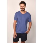 Italian Fashion Dallas pánské pyžamo krátké khaki – Hledejceny.cz