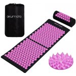 AKUMATA Akupresurní podložka černo-růžová 110 x 43 cm – Zboží Dáma