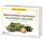Královské pastilky islandský lišejník 36 ks – Hledejceny.cz