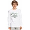 Dětské tričko Quiksilver YOUTH CLOSED CAPTION LS TEE White WBB0