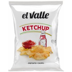 El Valle Chipsy s příchutí Kečup 130 g