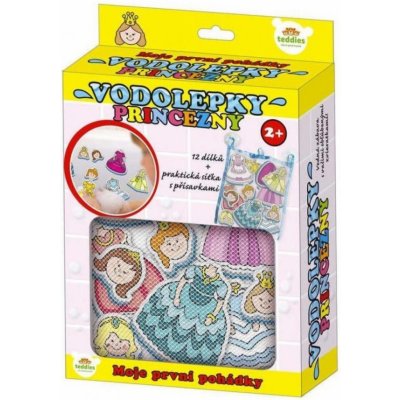 Teddies Vodolepky Moje první pohádky Princezny 12ks – Hledejceny.cz
