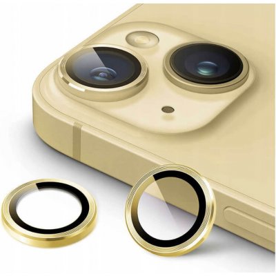 SES Metalické ochranné sklo na čočku fotoaparátu a kamery pro Apple iPhone 14 Plus 15910 – Zboží Živě