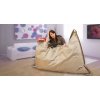 Sedací vak a pytel BeanBag 189x140 Comfort s popruhy khaki