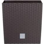 Prosperplast Rato square hnědý 26,5 x 26,5 x 50 cm – Hledejceny.cz