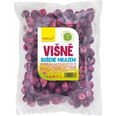 Wolfberry Višně lyofilizované 100 g – Zbozi.Blesk.cz