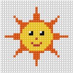 Ariadna Sestava pro vyšívání křížkovým stehem Malwina 8x8cm 0104 – Zboží Dáma