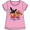 Dětské tričko Sun City Tričko s krátkým rukávem Zajíček Bing růžové bavlna
