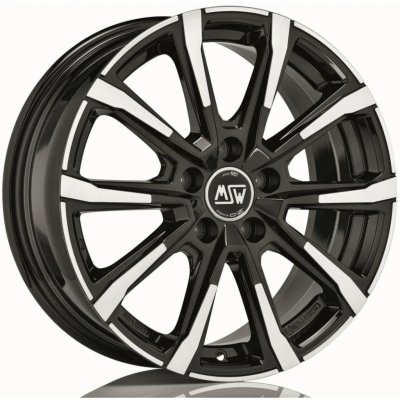 MSW 79 7x17 5x108 ET47 gloss black polished – Hledejceny.cz
