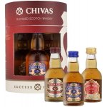 Chivas Regal Miniature Giftset 40% 3 x 0,05 l (set) – Hledejceny.cz