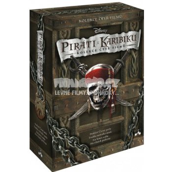 Box piráti z karibiku , 4 DVD