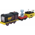 Fisher Price Motorizovaný Win Diesel závodní vlak s vozy HDY74 – Zboží Dáma