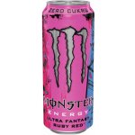 Monster Ultra Fantasy Ruby Red Energetický nápoj s příchutí růžového grapefruitu bez cukru 0,5 l – Sleviste.cz