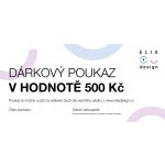 ELIS DESIGN Elektronický dárkový poukaz Hodnota poukazu: 500, Design poukazu: Klasický design – Hledejceny.cz