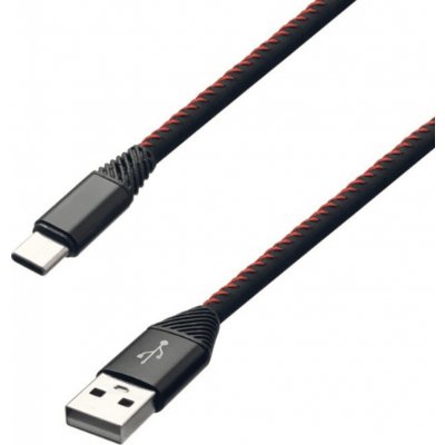 Mobilnet KABB-0184-USB-TYPEC U/USB-C 2A, 2m, černý