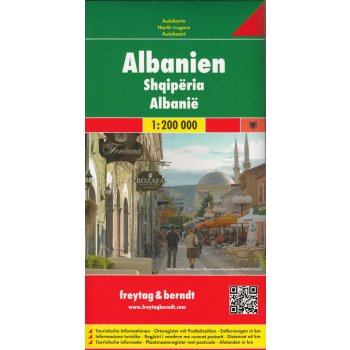 Albánie Albania 1:200t automapa FB
