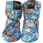 Softshellové capáčky s microfleecem podzim v lese bílá – Zboží Mobilmania