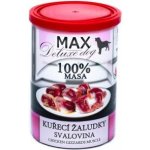 Sokol Falco Max Deluxe Dog Adult kuřecí žaludky svalovina 400 g – Sleviste.cz