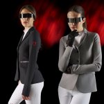 Equestro Sako RiderTech dámské šedá – Zboží Dáma