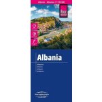 Reise Know-How Verlag mapa Albania (Albánie) 1:220 t. – Hledejceny.cz