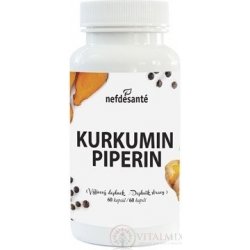 Nef de Santé kurkumin piperin 60 kapslí