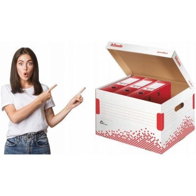 ESSELTE Esselte archivní kontejner Speedbox A4 na pořadače 30010 – Hledejceny.cz
