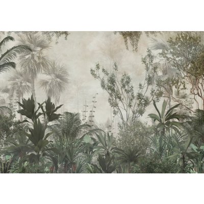 Postershop Fototapeta vliesová Lesní džungle zelená, rozměry 416x254 cm – Zboží Mobilmania