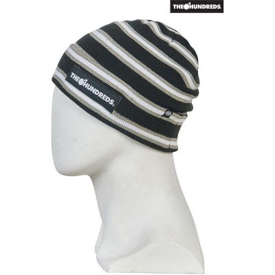 686 The Hundreds beanie black Stripes – Zboží Mobilmania