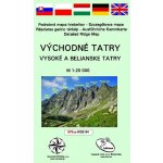 Východné Tatry - Vysoké a Belianske Tatry mapa - kolektív autorov. – Hledejceny.cz