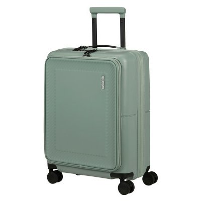 American Tourister DASHPOP SPINNER 55/20 EXP FRONTL. Iceberg Green 42 l – Zboží Mobilmania