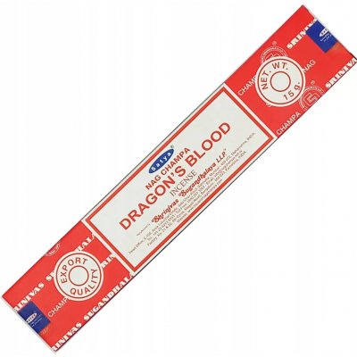 Shrinivas Satya Vonné tyčinky Dragon's Blood Dračí krev 15 g – Zboží Dáma