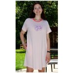 dámské domácí šaty Super girl sv.lososová – Zboží Mobilmania
