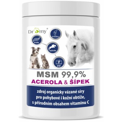 Dromy MSM + Acerola se šípkem 1000 g – Zbozi.Blesk.cz