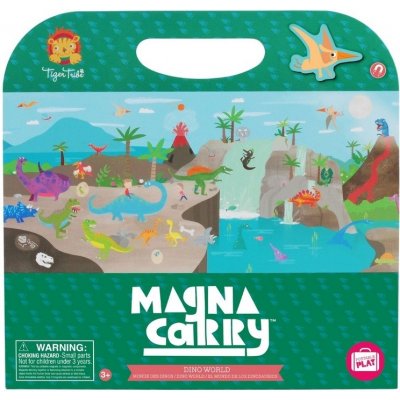 Tiger Tribe Magnetická hra Magna Carry Dino World – Hledejceny.cz