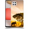 Pouzdro a kryt na mobilní telefon Samsung Pouzdro ACOVER Samsung Galaxy A42 A426B s motivem Elephant