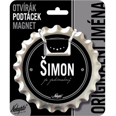 Nekupto Otvírák na pivo, podtácek se jménem Šimon V.I.P. – Hledejceny.cz