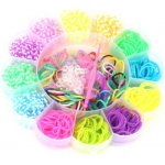 Alltoys Sada gumiček 900 ks na výrobu náramků Loom band květina – Zboží Dáma