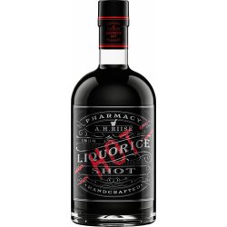 A.H. Riise Pharmacy Liquorice Hot Shot 18% 0,7 l (holá láhev)