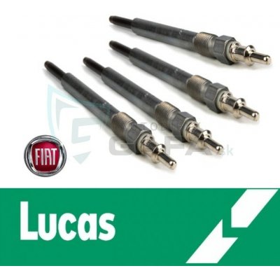 LUCAS DIESEL Sada žhavičů (žhavicí svíčky) (fiat) sada131 – Hledejceny.cz