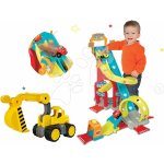 Smoby set elektronická autodráha Mega Jump Vroom Planet transportér a bagr – Zboží Mobilmania