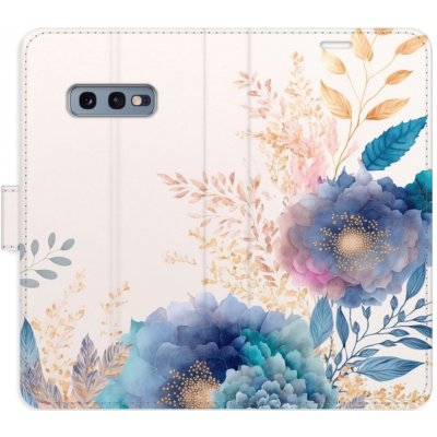 Pouzdro iSaprio Flip s kapsičkami na karty - Ornamental Flowers 03 Samsung Galaxy S10e – Zbozi.Blesk.cz