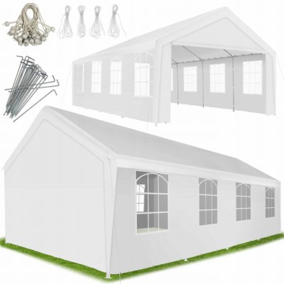 Tectake 404972 párty stan mammut 8x4 m bílý – Zboží Dáma Tectake 404972 párty stan mammut 8x4 m bílý – Zboží Dáma
